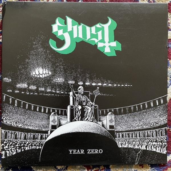 GHOST Year Zero (Green vinyl) (Sonet - Sweden original) (G/EX) 10"