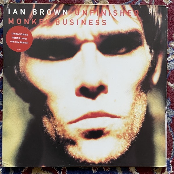 IAN BROWN Unfinished Monkey Business (Polydor - UK original) (VG+) LP