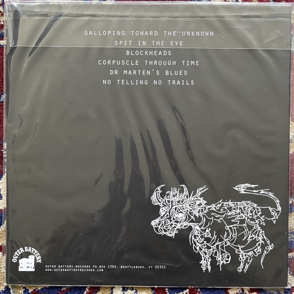 HEAVY BLANKET Heavy Blanket (White vinyl) (Outer Battery - USA original) (NM) LP