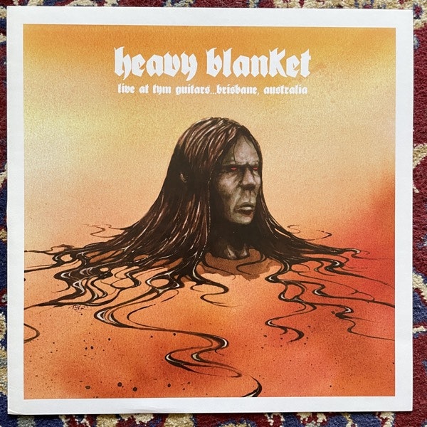 HEAVY BLANKET Live At Tym Guitars... Brisbane, Australia (Red vinyl) (Tym - Australia original) (EX) 12" EP