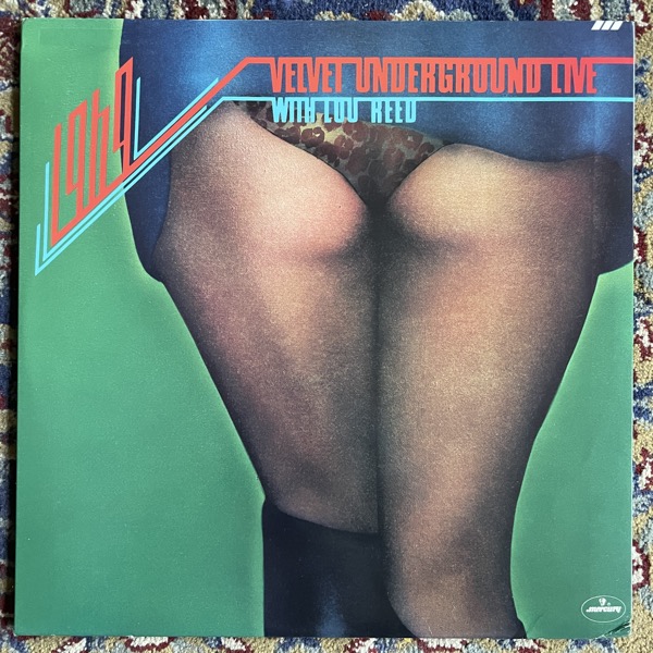 VELVET UNDERGROUND, the 1969 Velvet Underground Live With Lou Reed (Mercury - USA early repress) (VG+/VG) 2LP
