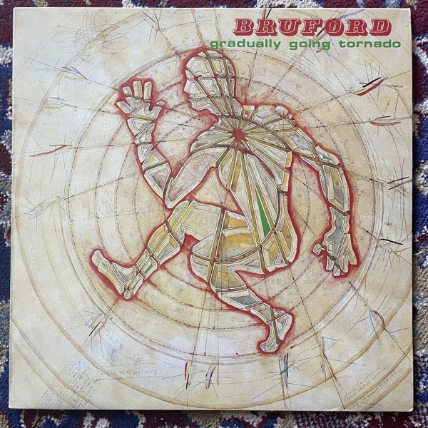 BRUFORD Gradually Going Tornado (Polydor - Scandinavia original) (EX/VG+) LP