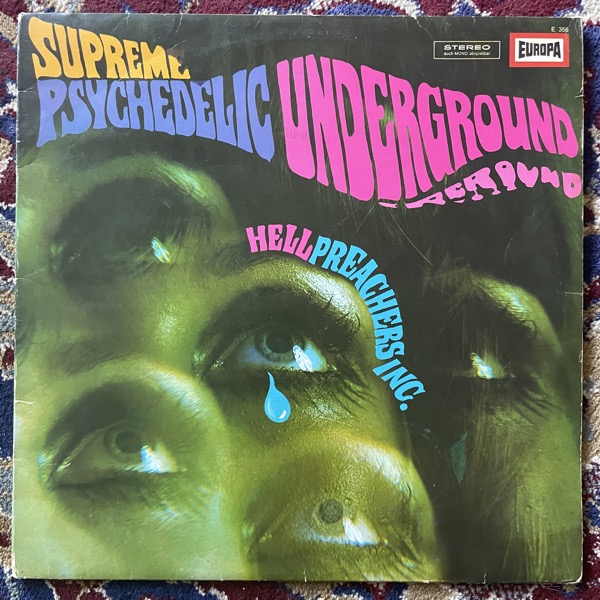HELL PREACHERS INC. Supreme Psychedelic Underground (Europa - Germany original) (VG/VG-) LP