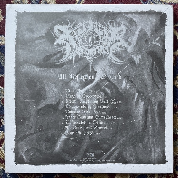 XASTHUR All Reflections Drained (Red vinyl) (Hydra Head - USA original) (EX) 2LP