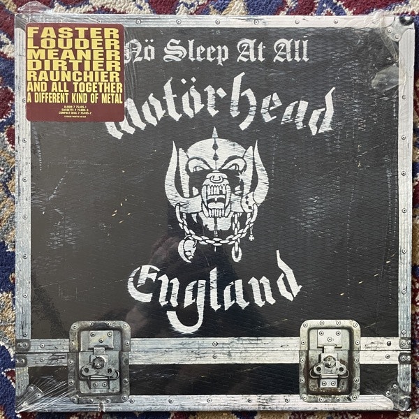 MOTÖRHEAD Nö Sleep At All (Enigma - USA original) (EX) LP
