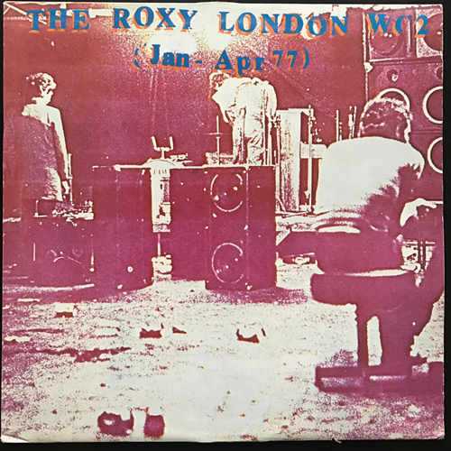 VARIOUS The Roxy London WC2 (Jan - Apr 77) (Harvest - UK original) (VG/VG+) LP