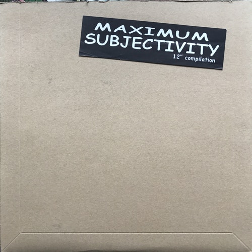 VARIOUS Maximum Subjectivity (Flowerviolence - Germany original) (VG+/EX) LP