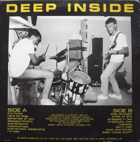 ROUSE Deep Inside (Shortfuse - UK original) (VG+) LP