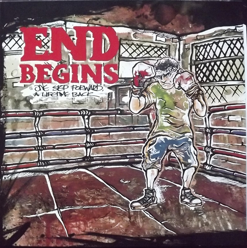 END BEGINS One Step Forward, A Lifetime Back (FullHouse - Finland original) (EX) LP+CD