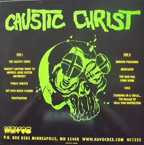 CAUSTIC CHRIST Lycanthropy (Havoc - USA original) (EX/VG+) LP