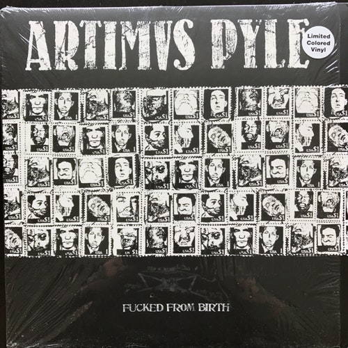 ARTIMUS PYLE Fucked From Birth (Orange vinyl) (Prank - USA original) (EX) LP