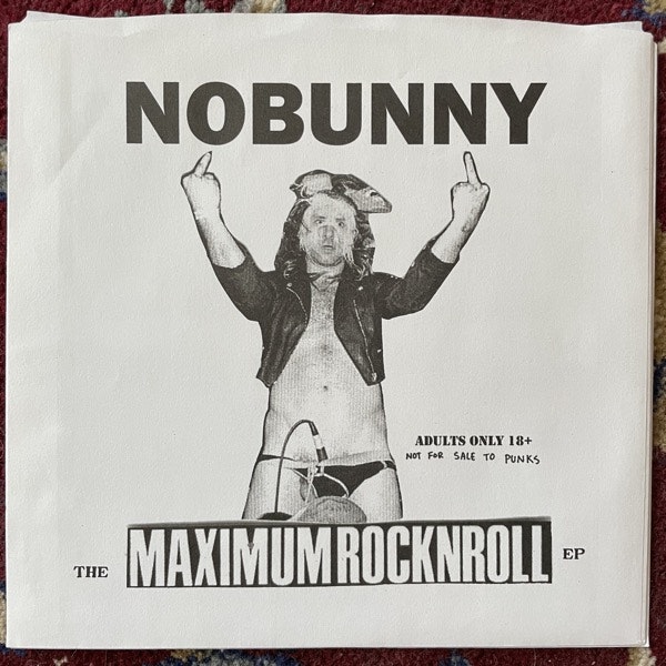 NOBUNNY The MaximumRockNRoll EP (Goner - USA original) (EX) 7"