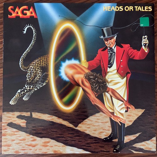 SAGA Heads Or Tales (Bon Aire - Germany reissue) (VG+) LP
