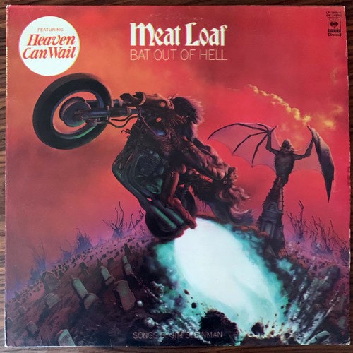 MEAT LOAF Bat Out Of Hell (CBS - Philippines original) (VG) LP