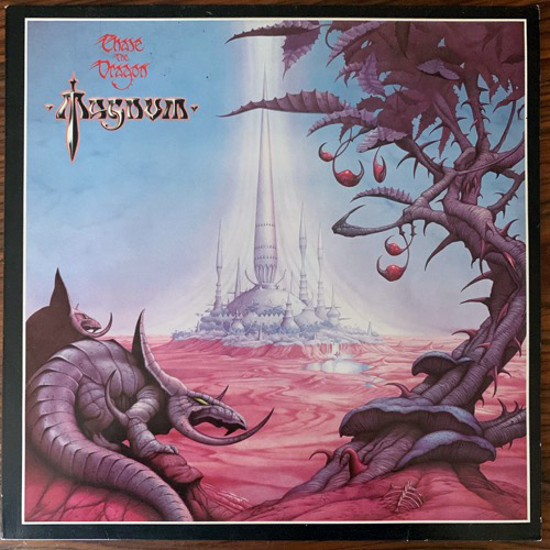 MAGNUM Chase The Dragon (Jet - Europe original) (VG+) LP