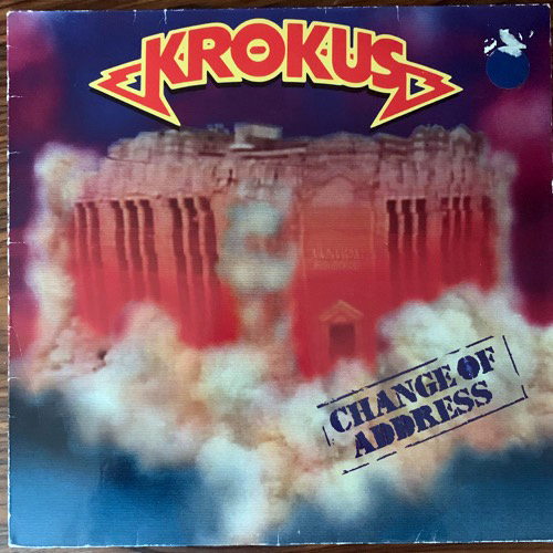 KROKUS Change Of Address (Arista - Europe original) (VG/VG-) LP