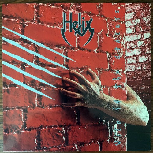 HELIX Wild In The Streets (Capitol - Europe original) (EX/VG+) LP