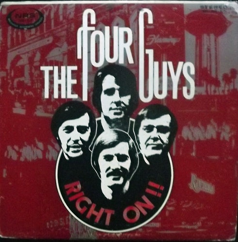 FOUR GUYS, the Right On!! (NRS - USA repress) (VG) LP