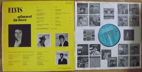 ELVIS PRESLEY Almost In Love (RCA - Germany original) (VG-/VG) LP
