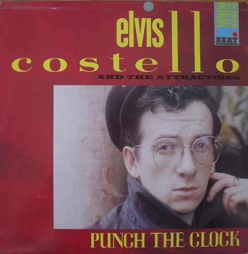 ELVIS COSTELLO & THE ATTRACTIONS Punch the Clock (F-Beat - Scandinavia original) (VG+/EX) LP