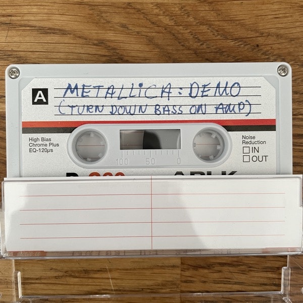 METALLICA No Life 'Till Leather (Blackened - USA reissue) (NM) TAPE