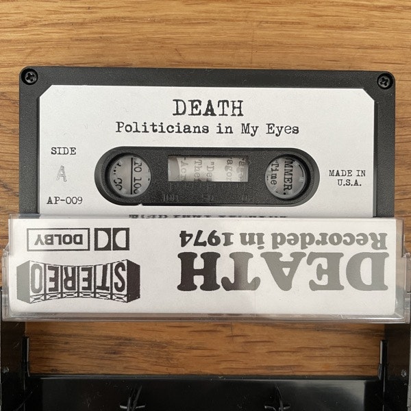 DEATH Politicians In My Eyes / Keep On Knockin' (Acid Punx - USA reissue) (NM) TAPE