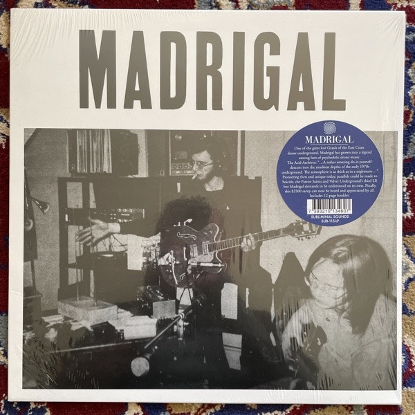 MADRIGAL Madrigal (Green vinyl) (Subliminal Sounds - Sweden 2017 reissue) (EX/NM) LP