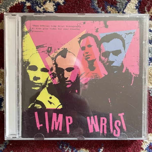 LIMP WRIST Thee Official Limp Wrist Discography (Arashikage - USA original) (NM) CD