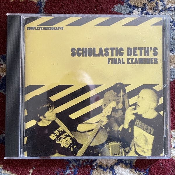 SCHOLASTIC DETH Final Examiner (625 Thrashcore - USA original) (VG+) CD