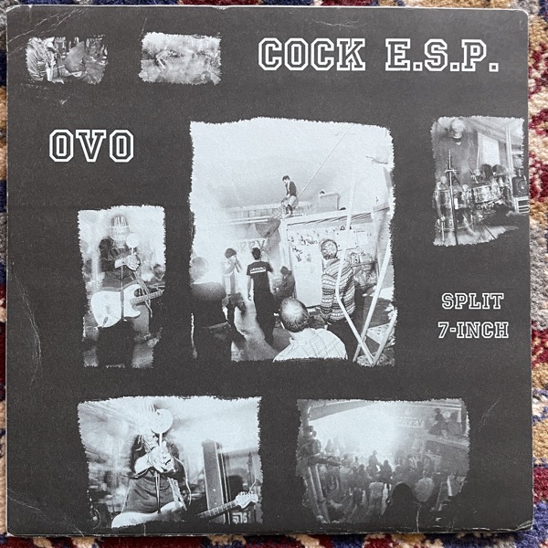 COCK E.S.P. / OVO Split 7-Inch (8mm - USA original) (VG+/EX) 7"