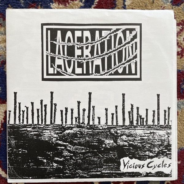 LACERATION / BAD ACID TRIP Split (Agitate 96 - USA original) (VG+/EX) 7"