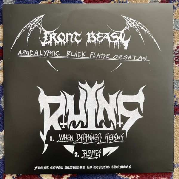 FRONT BEAST / RUINS Split (Front Beast - Germany original) (EX) 7"