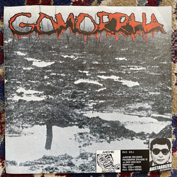 GOMORRHA / TUMULT Split (Anomie - Germany original) (VG+/VG) 7"