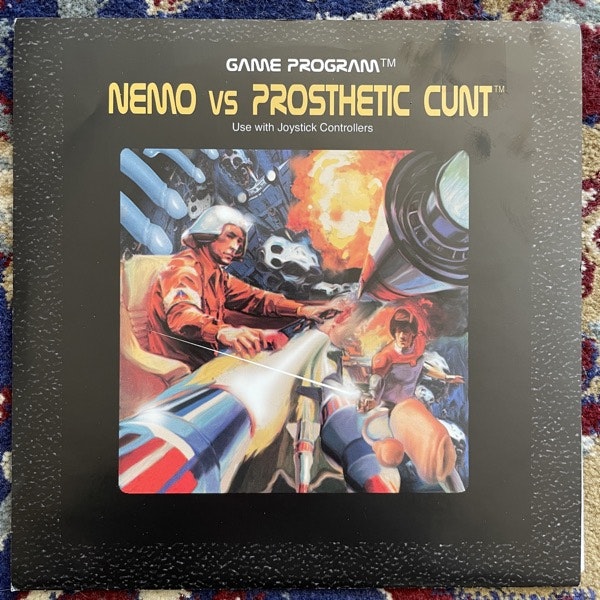 NEMO VS PROSTHETIC CUNT Split (Clear vinyl) (Relapse - USA original) (EX) 7"