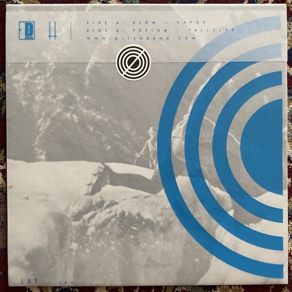 ØLTEN Ø L T E N (Blue vinyl) (Division - Switzerland original) (NM/EX) LP