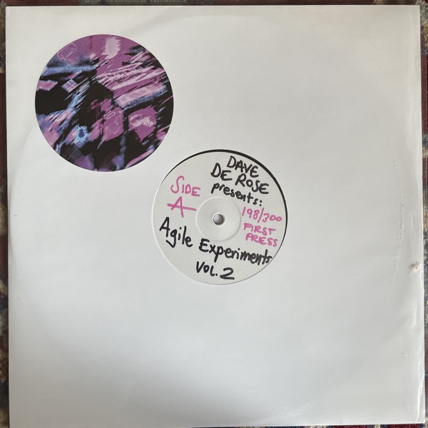 DAVE DE ROSE Agile Experiments Vol. 2 (Dave De Rose - UK original) (EX/NM) LP