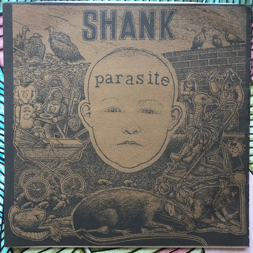 SHANK / MINUTE MANIFESTO Split (Enslaved - UK original) (EX) 7"