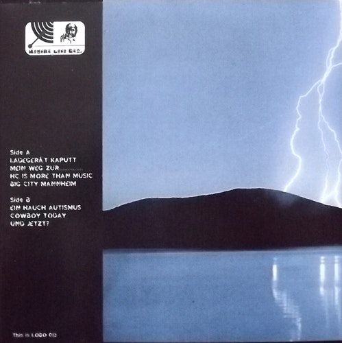 MY OWN LIES Sounds Like An Accident (Blue vinyl) (​Hombre Lobo - Germany original) (NM) 7"