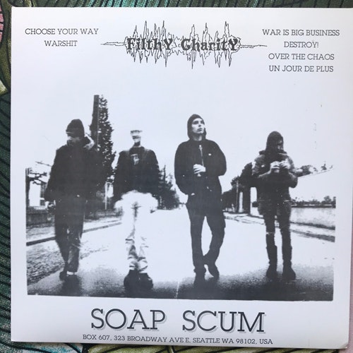 FILTHY CHARITY Disgrace Of The Earth (Soap Scum - France original) (EX) 7"