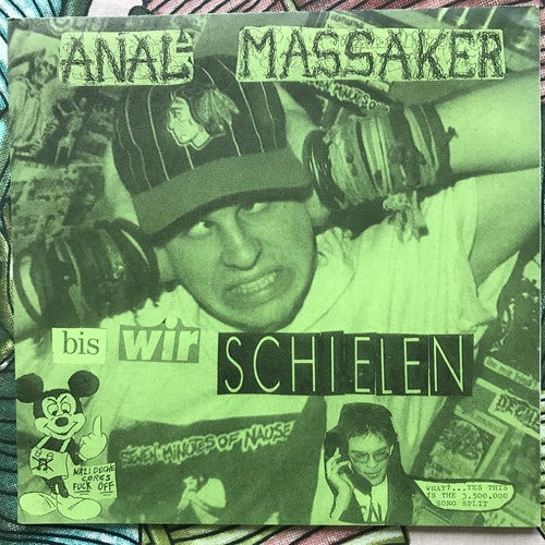 ANAL MASSAKER / MEAT SHITS Split (Schnauf - Germany original) (EX) 7"