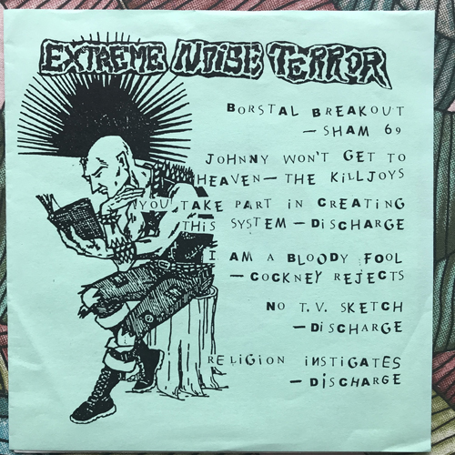 EXTREME NOISE TERROR Punker Than Punk EP (No label - unofficial release) (EX) 7"