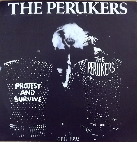 PERUKERS, the GBG 1992 (Distortion - Sweden original) (EX) 7"