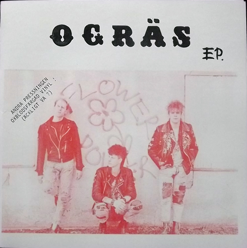 OGRÄS EP (Red vinyl) (Self released - Sweden 2nd press) (EX) 7"