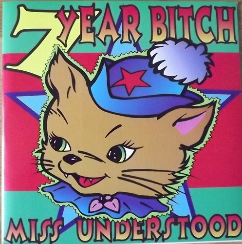 7 YEAR BITCH Miss Understood (Red vinyl) (Man's Ruin - USA original) (EX) 7"