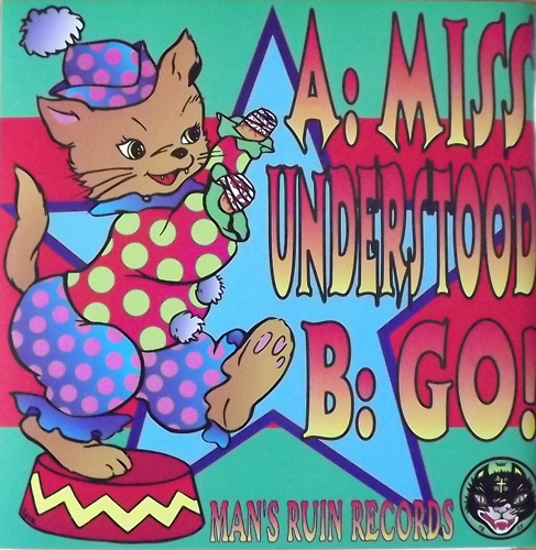 7 YEAR BITCH Miss Understood (Red vinyl) (Man's Ruin - USA original) (EX) 7"