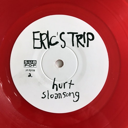 ERIC'S TRIP Songs About Chris (Red vinyl) (Sub Pop - Germany original) (EX)  7" - Top Five Records - Online Record Store