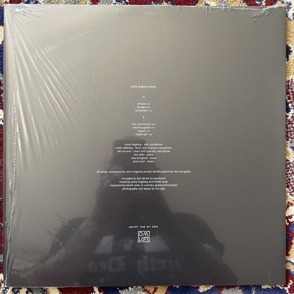 ANNA HÖGBERG ATTACK Anna Högberg Attack (Omlott - Sweden original) (NM) LP