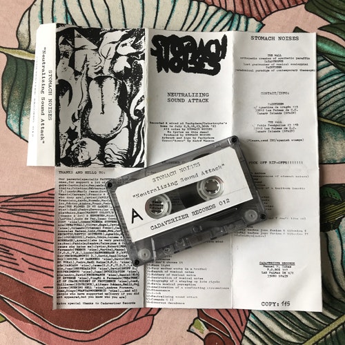 STOMACH NOISES Neutralizing Sound Attack (Cadaverizer - Spain original) (VG+) TAPE