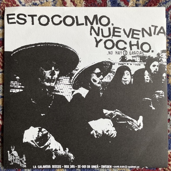 LAST MATCH / SWITCHBLADE Estocolmo, Nueventa, Yocho (La Calavera Discos ‎- Sweden original) (EX/VG+) 7"