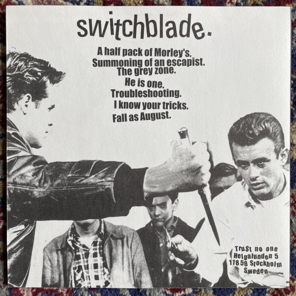 SWITCHBLADE Switchblade (Trust No One - Sweden original) (NM/EX) 7"